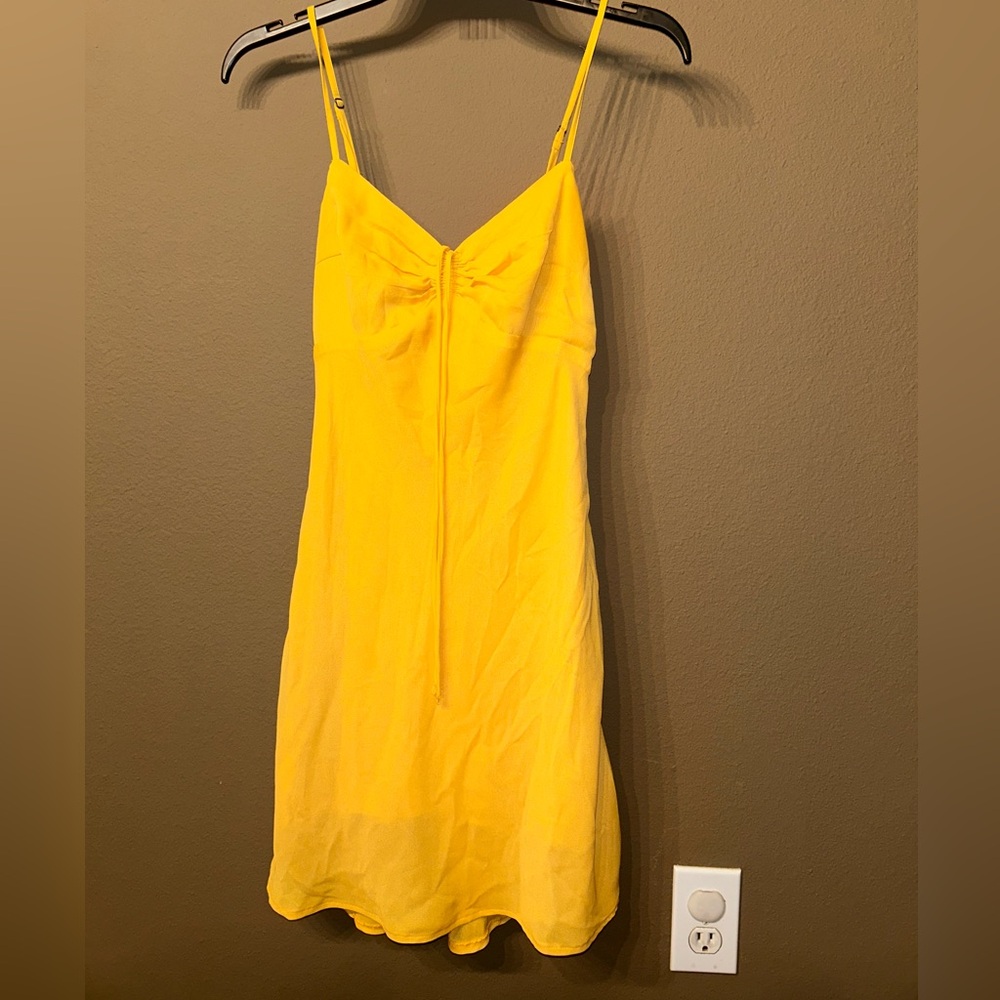 Abercrombie & Fitch Vibrant Yellow Dress